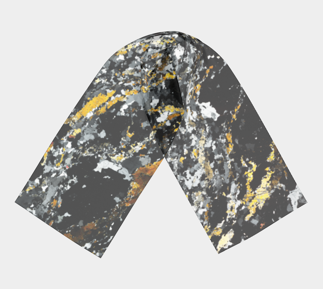 Garnet+Sillimanite Metapelite (Oygarden Group-Antarctica) long scarf