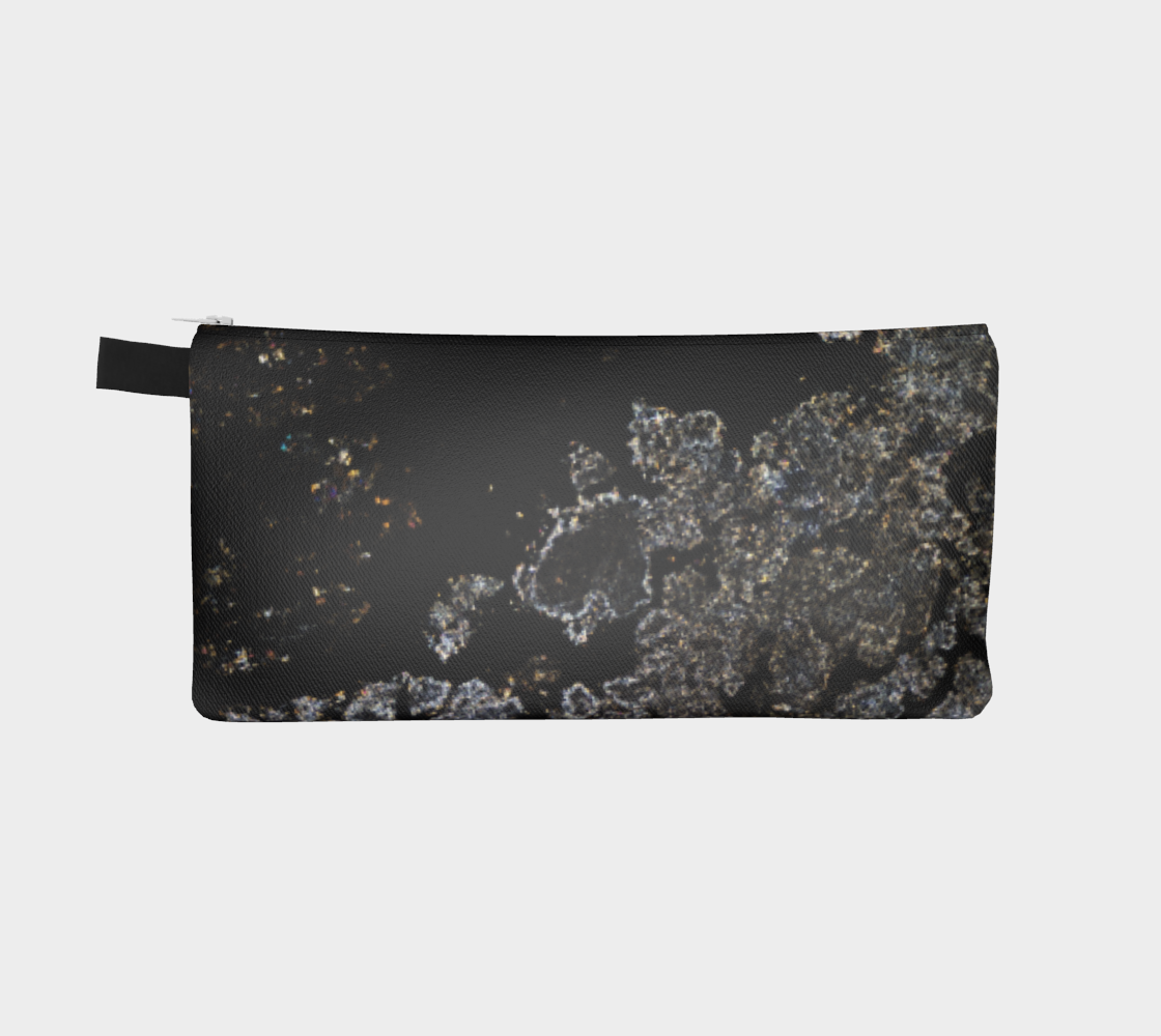 Allende Carbonaceous Chondrite Meteorite CAI pencil case