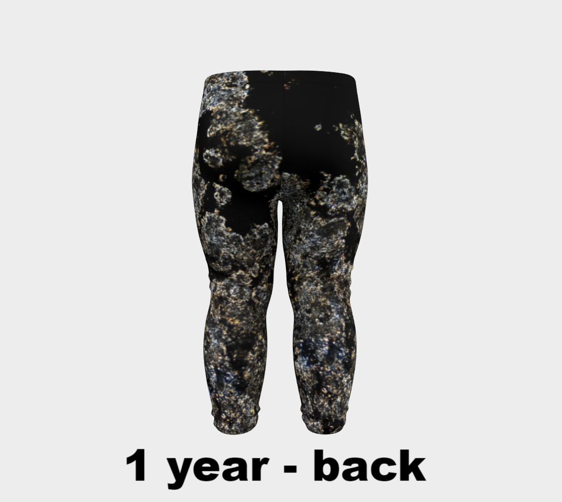 Allende Carbonaceous Chondrite Meteorite CAI baby leggings