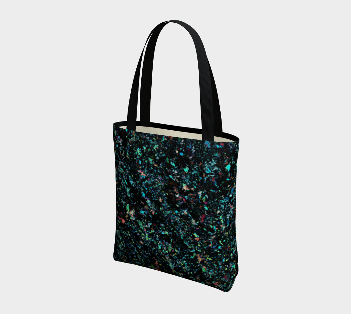 Lapis Lazuli 'Neon Tide' tote bag