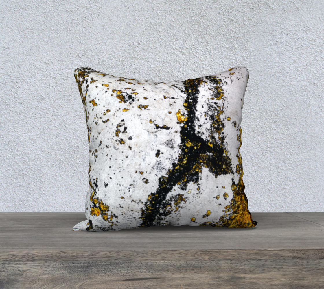 Sphalerite (Red Dog Mine, AK) 18"x18" pillow case
