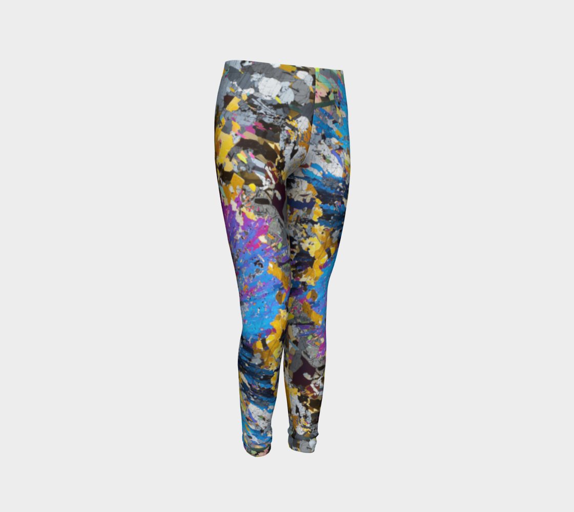 Sillimanite+Phlogopite Metapelite (Oygarden Group-Antarctica) youth leggings