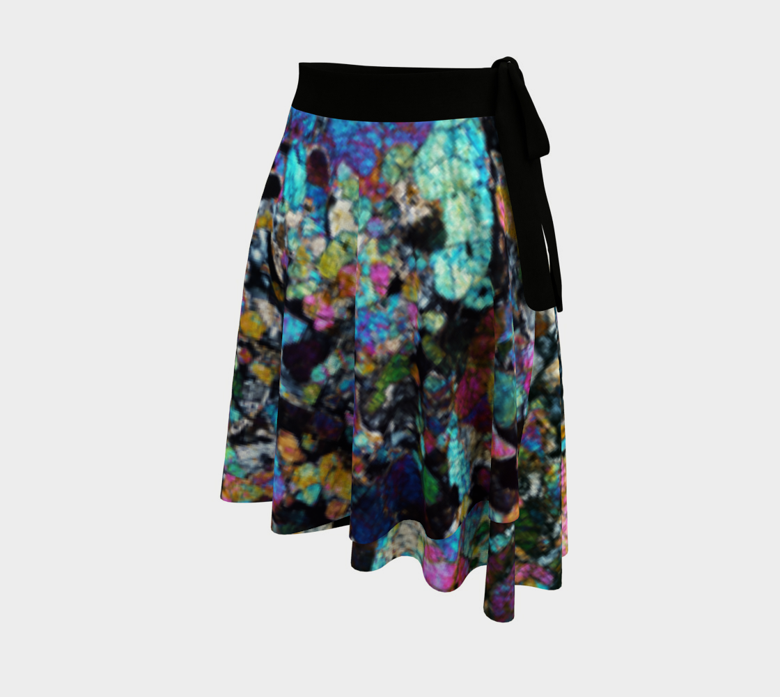NWA 6950 Lunar Gabbro Meteorite wrap skirt