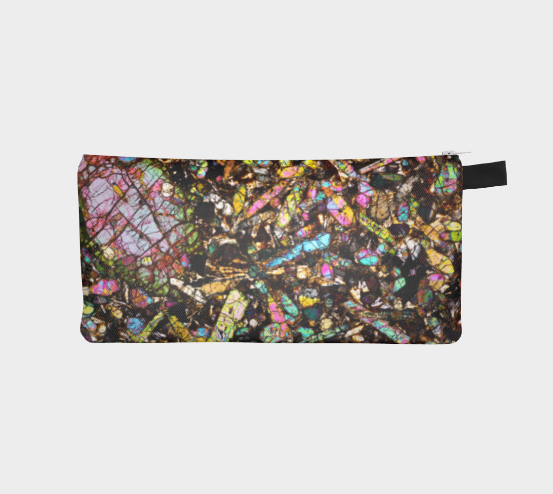 NWA 10153 Martian Nakhlite Meteorite pencil case