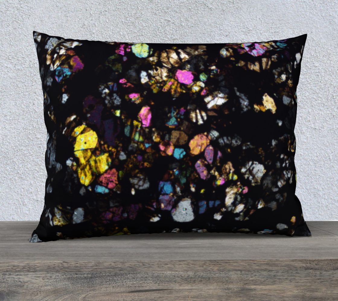 Campo del Cielo Iron Meteorite 26"x20" pillow case