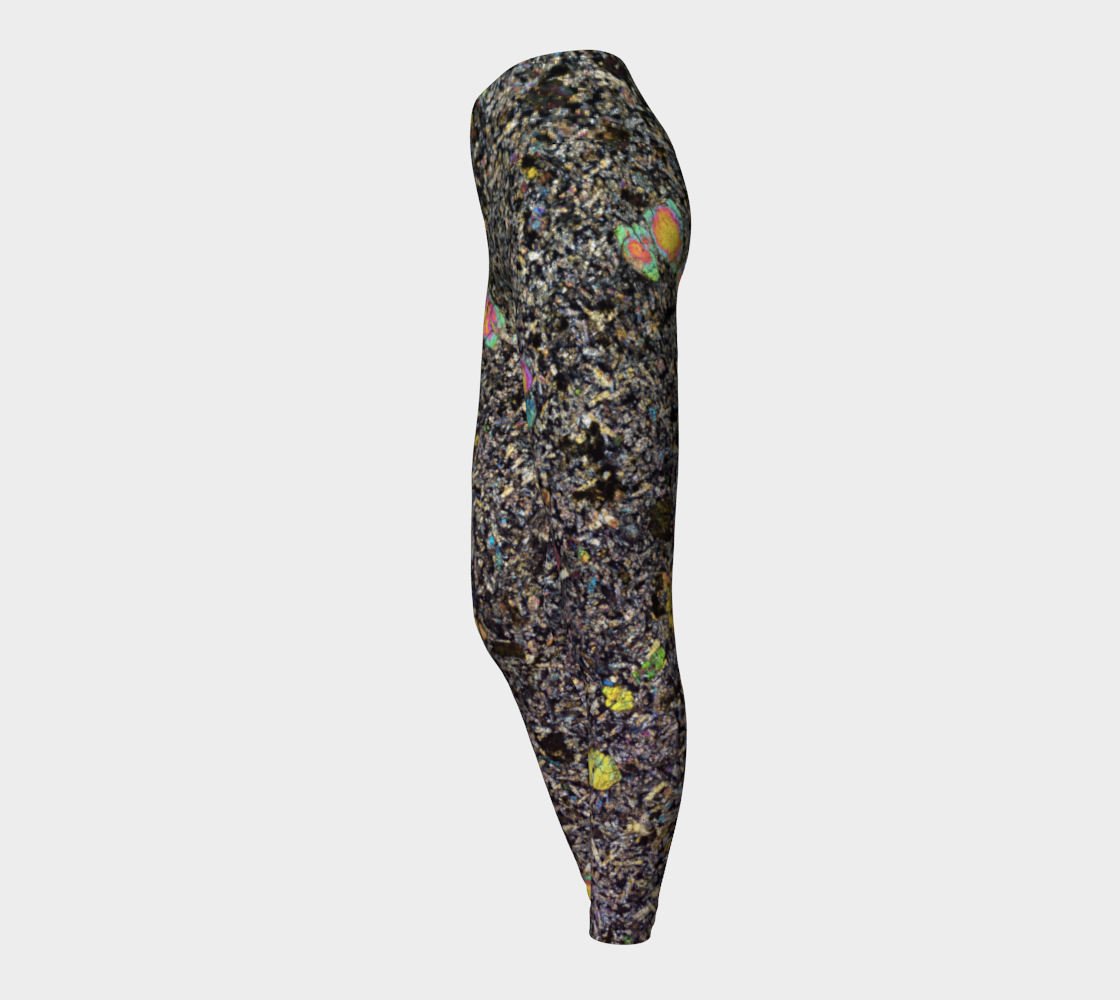 Sueilila 002 Martian Shergottite Meteorite yoga leggings