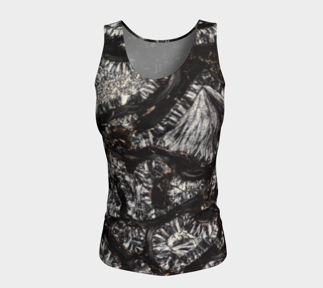 Dinosaur Bone fitted tank top