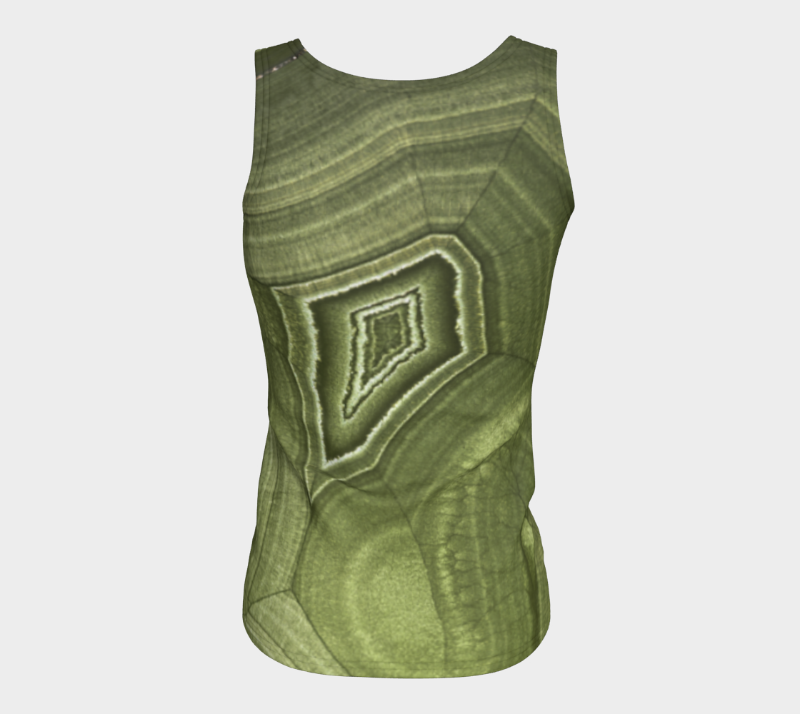 Malachite ‘Verde’ (Bisbee, AZ) fitted tank top