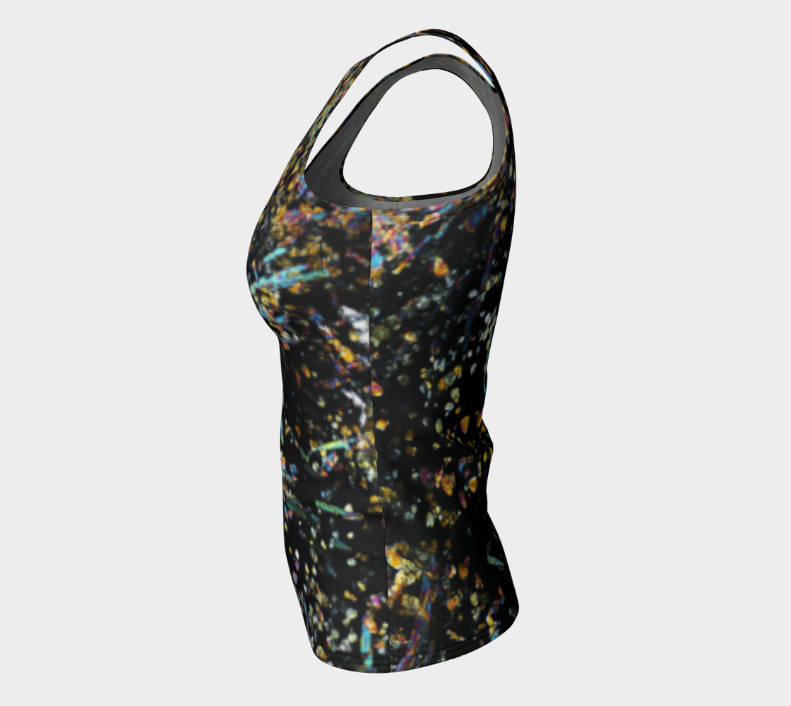 Tourmaline Breccia Pipe (Soledad project, Peru) fitted tank