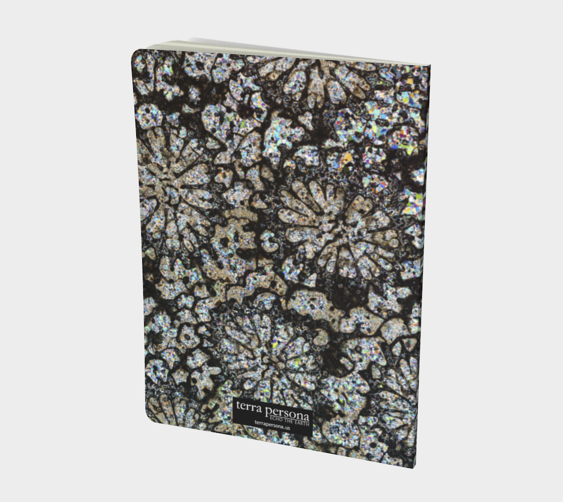 Fossil Coral softcover journal 7.25" x 10"