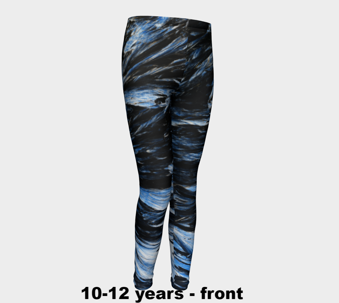 Seraphinite (Clinochlore) youth leggings