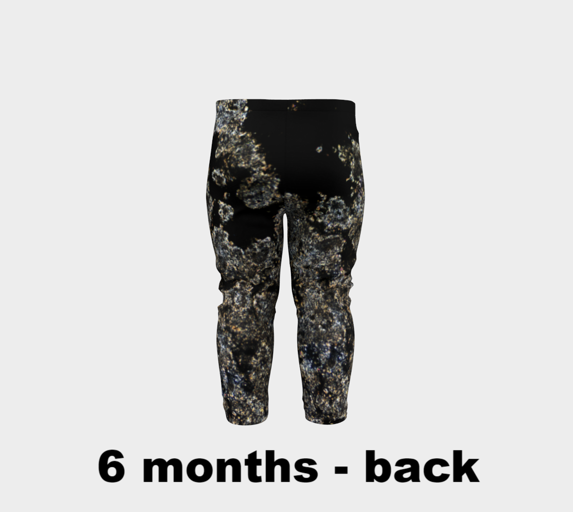 Allende Carbonaceous Chondrite Meteorite CAI baby leggings