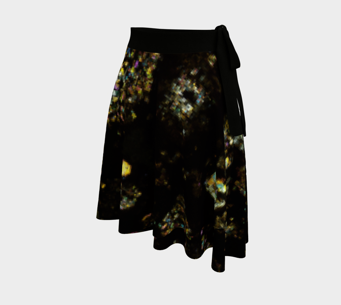 NWA 3118 Carbonaceous Chondrite Meteorite wrap skirt