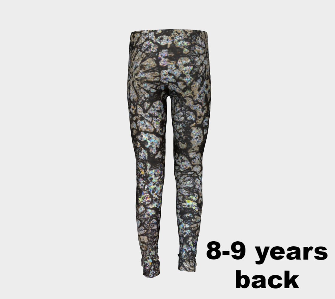 Fossil Coral youth leggings