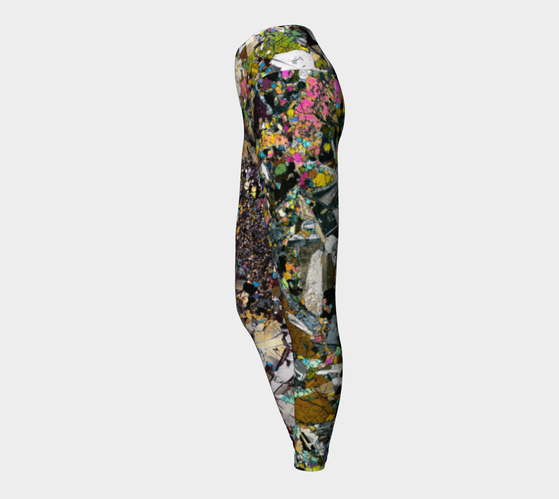 Tirhert Vestan Eucrite Meteorite yoga leggings