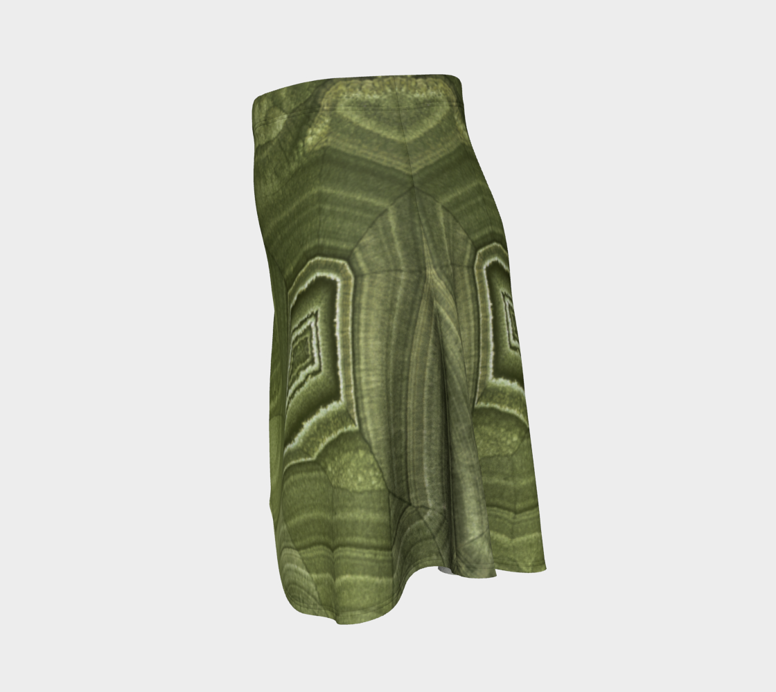 Malachite ‘Verde’ (Bisbee, AZ) flare skirt