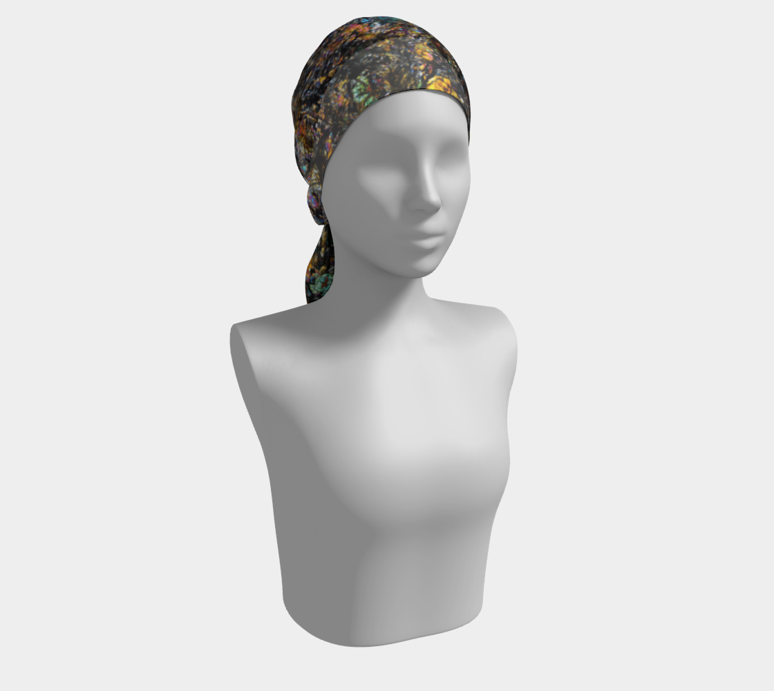Dhofar 287 Lunar Basalt Meteorite long scarf