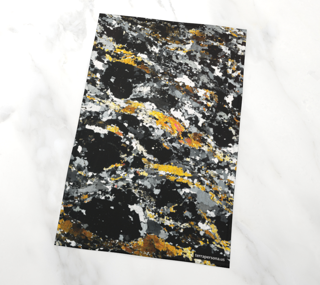 Garnet+Sillimanite Metapelite (Oygarden Group-Antarctica) tea towel