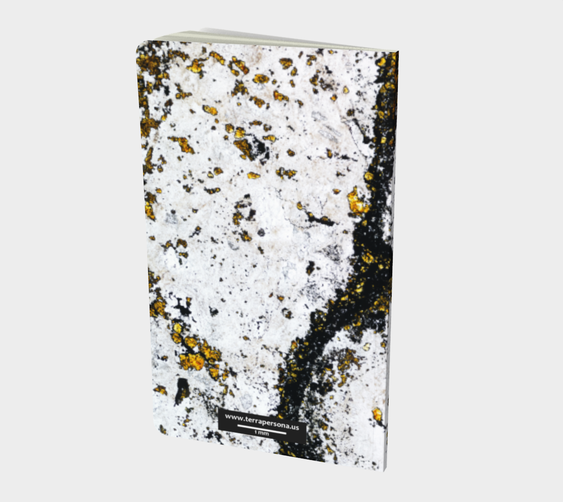 Sphalerite (Red Dog Mine, AK) softcover journal 5" x 8.25"