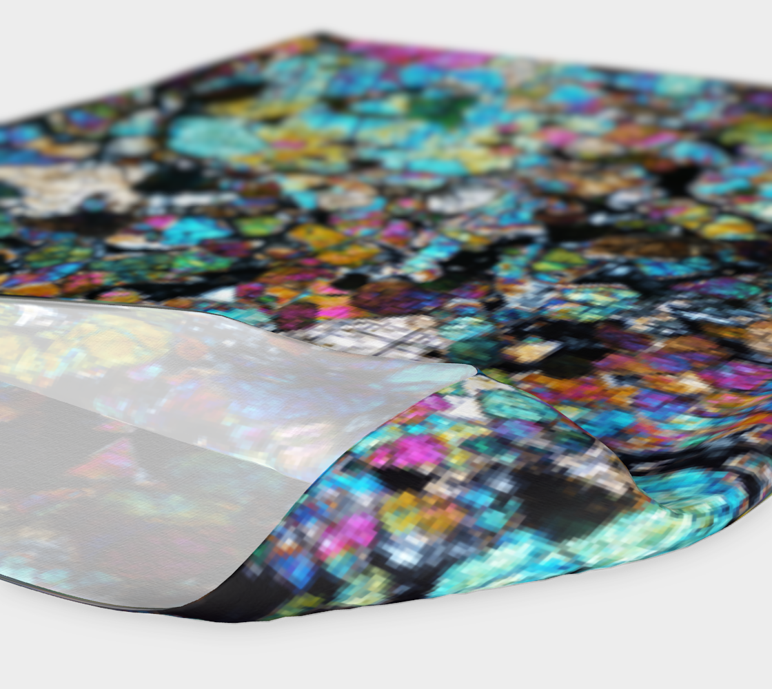 NWA 6950 Lunar Gabbro Meteorite headband