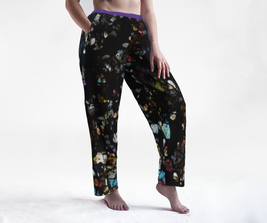 Campo del Cielo Iron Meteorite unisex lounge pants