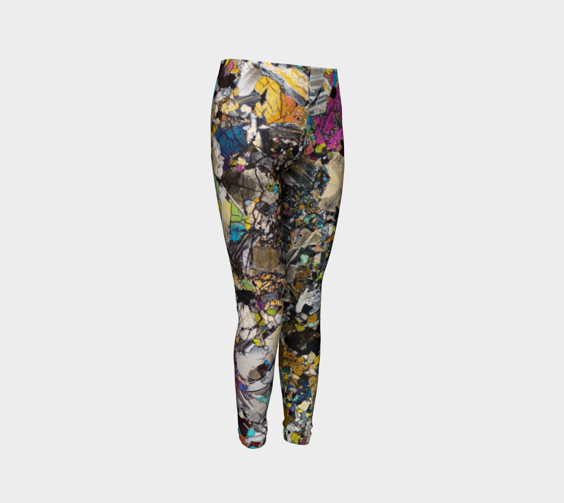 Tirhert Vestan Eucrite Meteorite youth leggings