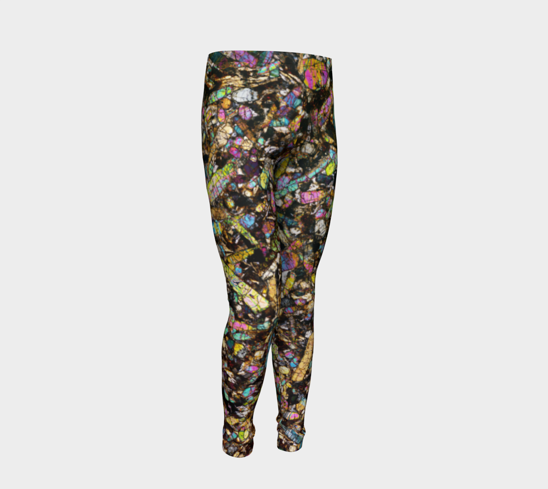 NWA 10153 Martian Nakhlite Meteorite youth leggings