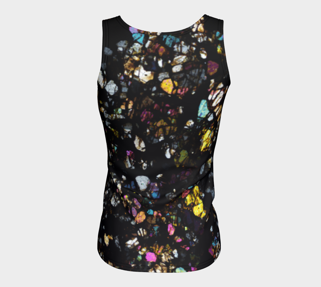 Campo del Cielo Iron Meteorite fitted tank top