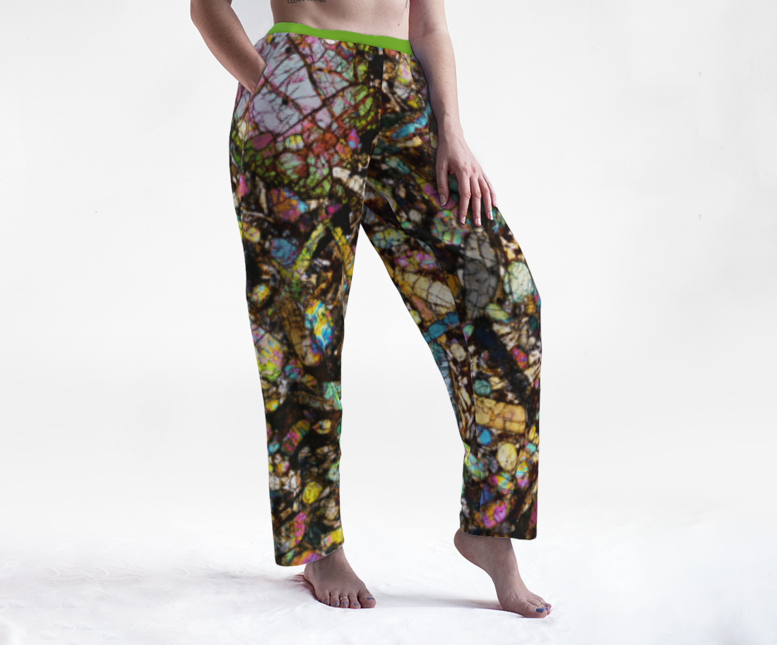 NWA 10153 Martian Nakhlite Meteorite unisex lounge pants