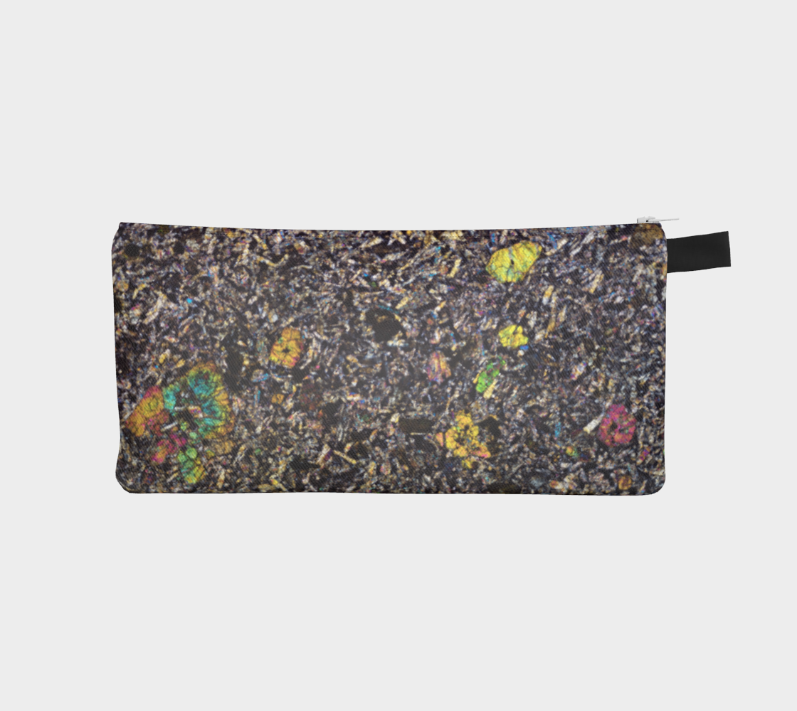 Sueilila 002 Martian Shergottite Meteorite pencil case