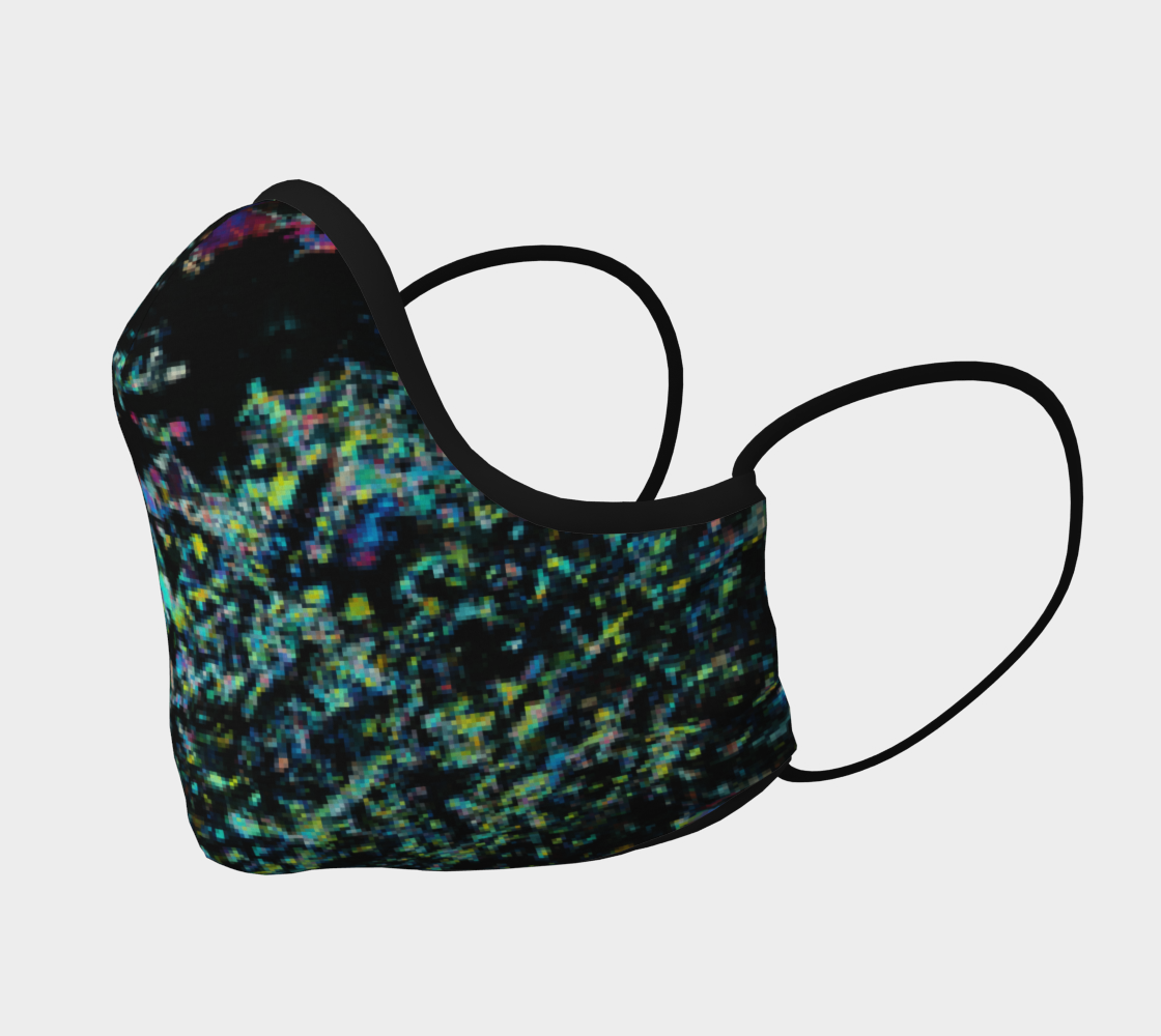 Lapis Lazuli 'Neon Tide' face mask
