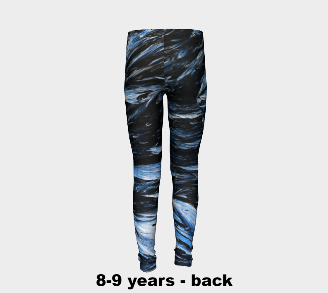 Seraphinite (Clinochlore) youth leggings