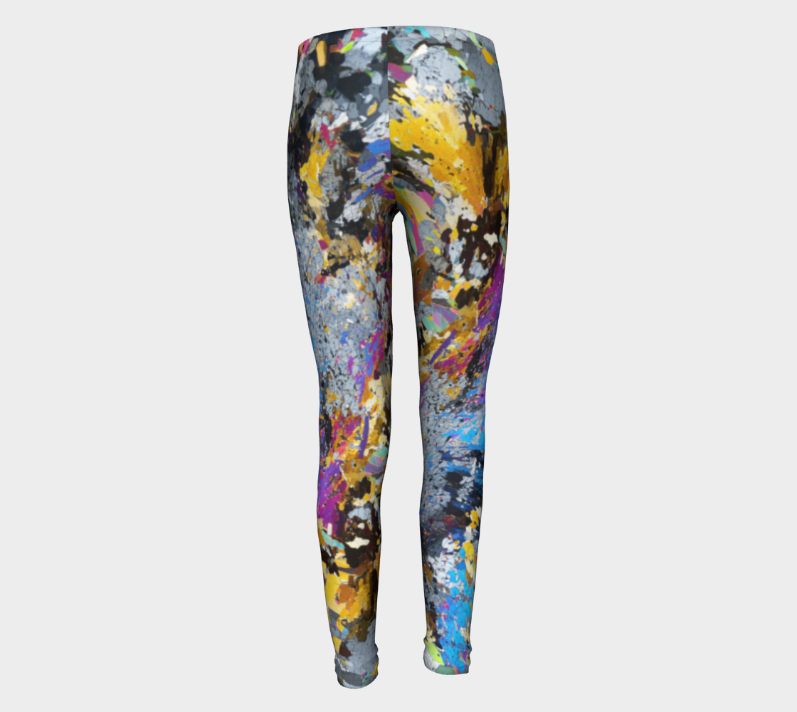 Sillimanite+Phlogopite Metapelite (Oygarden Group-Antarctica) youth leggings