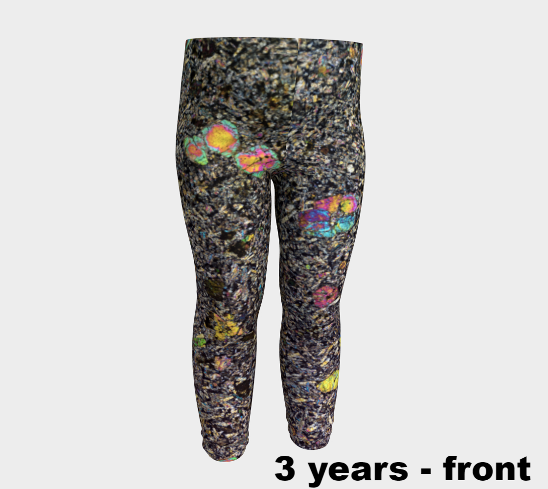 Sueilila 002 Martian Shergottite Meteorite baby leggings