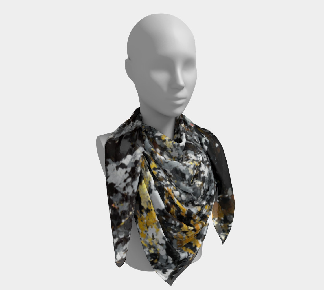 Garnet+Sillimanite Metapelite (Oygarden Group-Antarctica) square scarf
