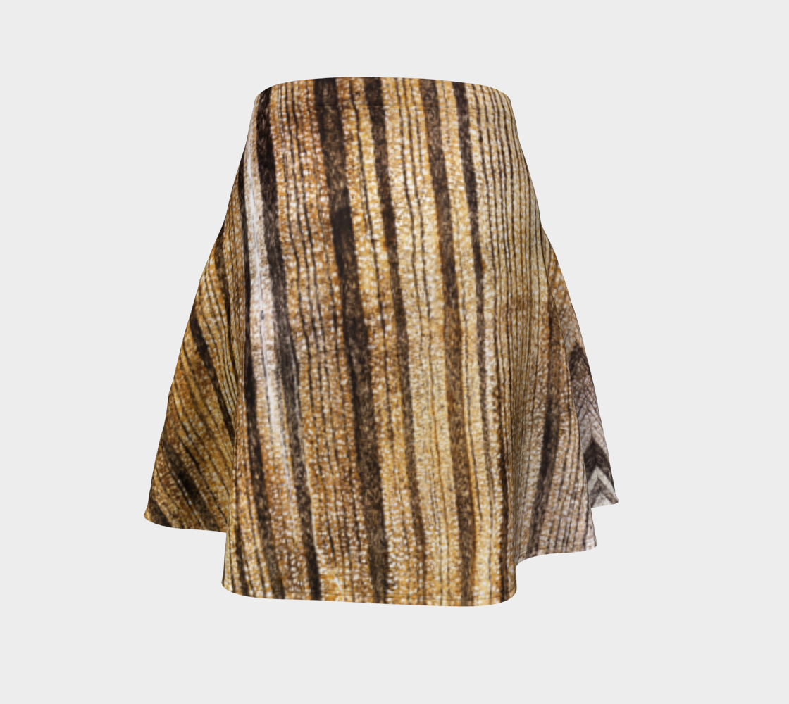 Petrified Wood 'Madera' flare skirt