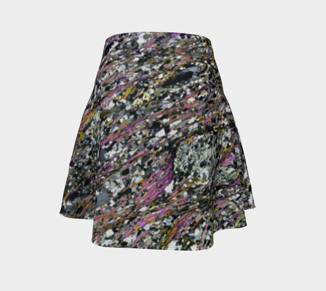 Pelitic Schist (Norumbega Fault System, Maine) flare skirt