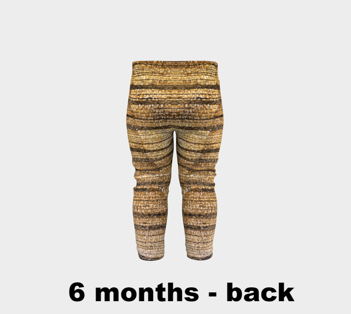 Petrified Wood 'Madera' baby leggings