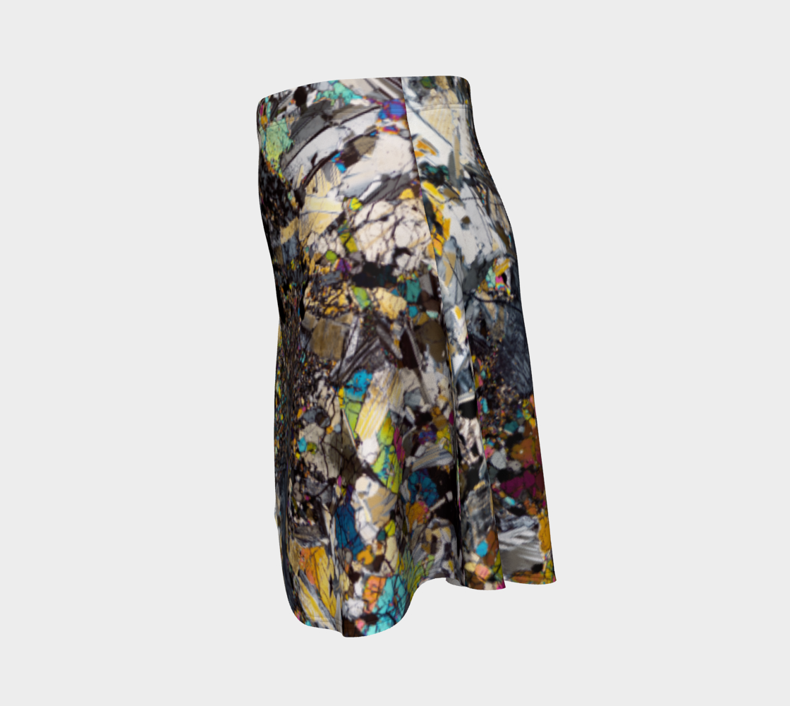 Tirhert Vestan Eucrite Meteorite flare skirt