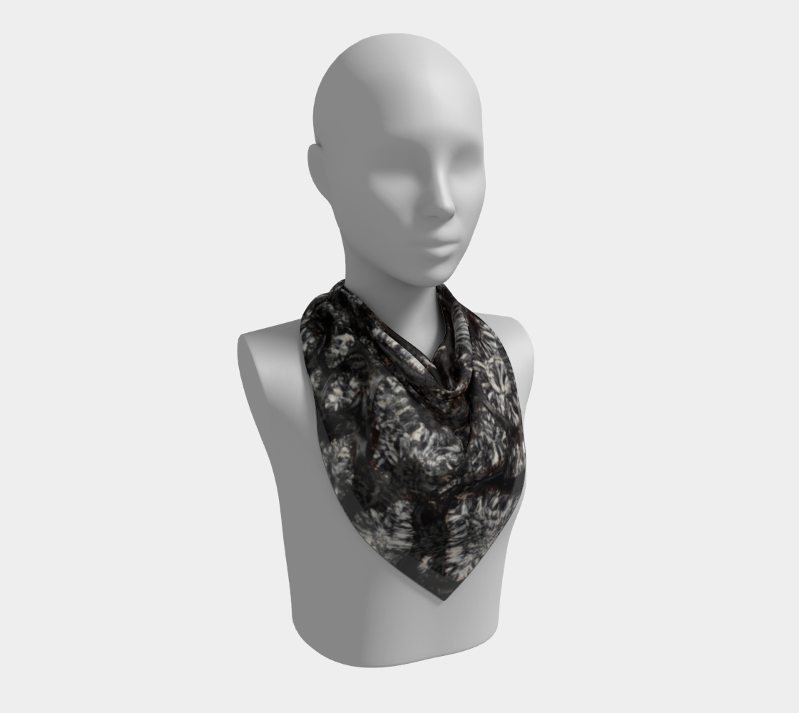 Dinosaur Bone square scarf