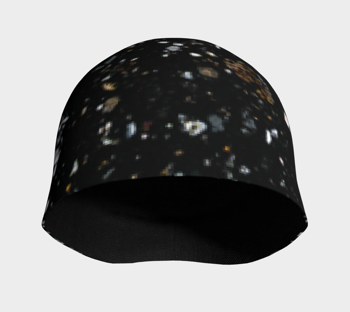 NWA 7034 ‘Black Beauty’ Martian Meteorite beanie