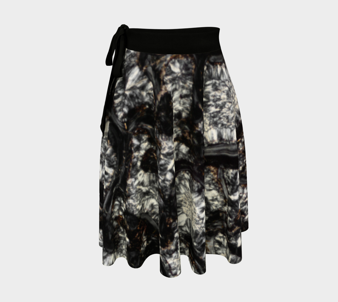 Dinosaur Bone wrap skirt