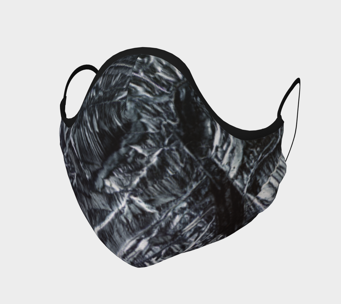 Serpentine from Sloan Kimberlite 'Fierce' face mask