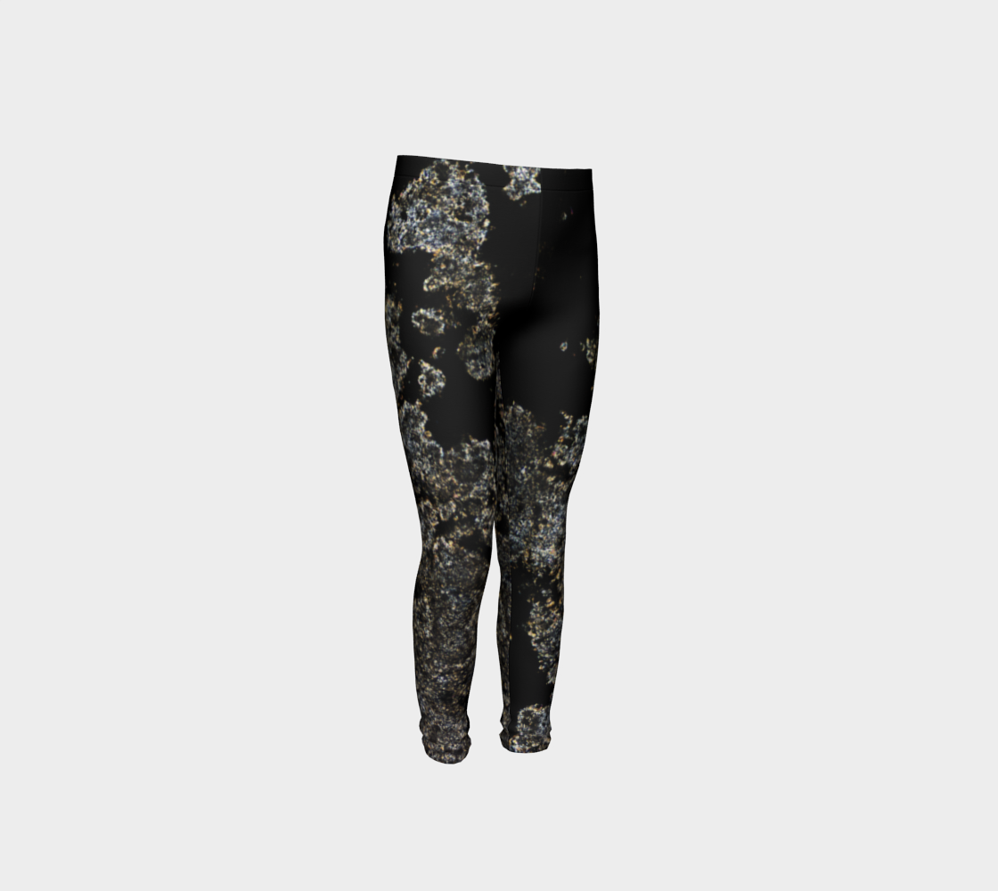 Allende Carbonaceous Chondrite Meteorite CAI youth leggings