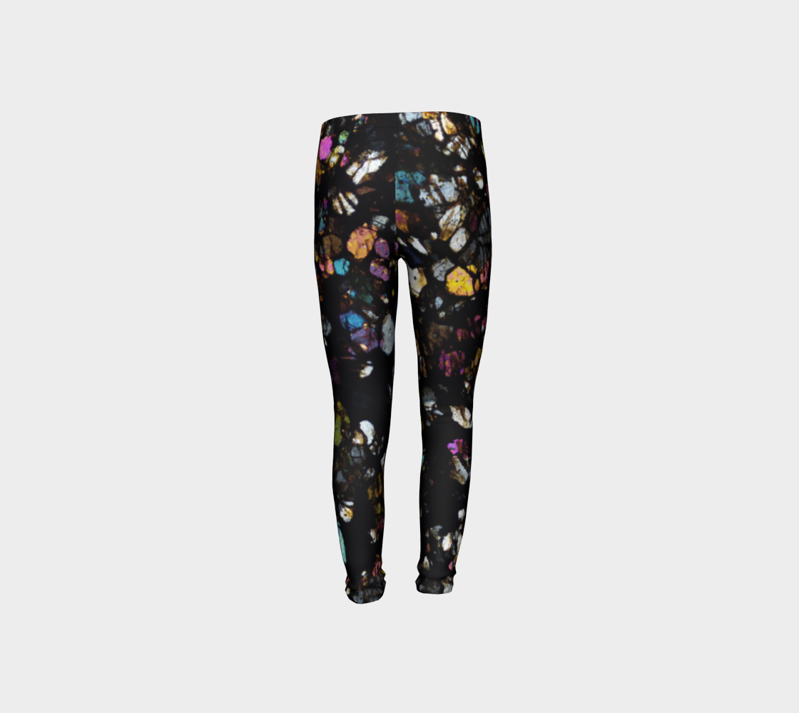 Campo del Cielo Iron Meteorite youth leggings