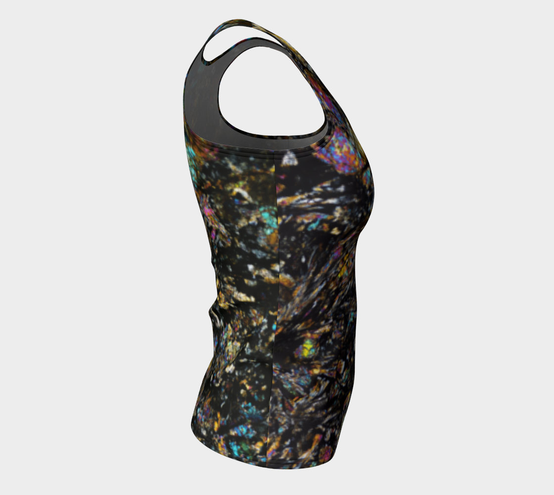 Dhofar 287 Lunar Basalt Meteorite fitted tank top