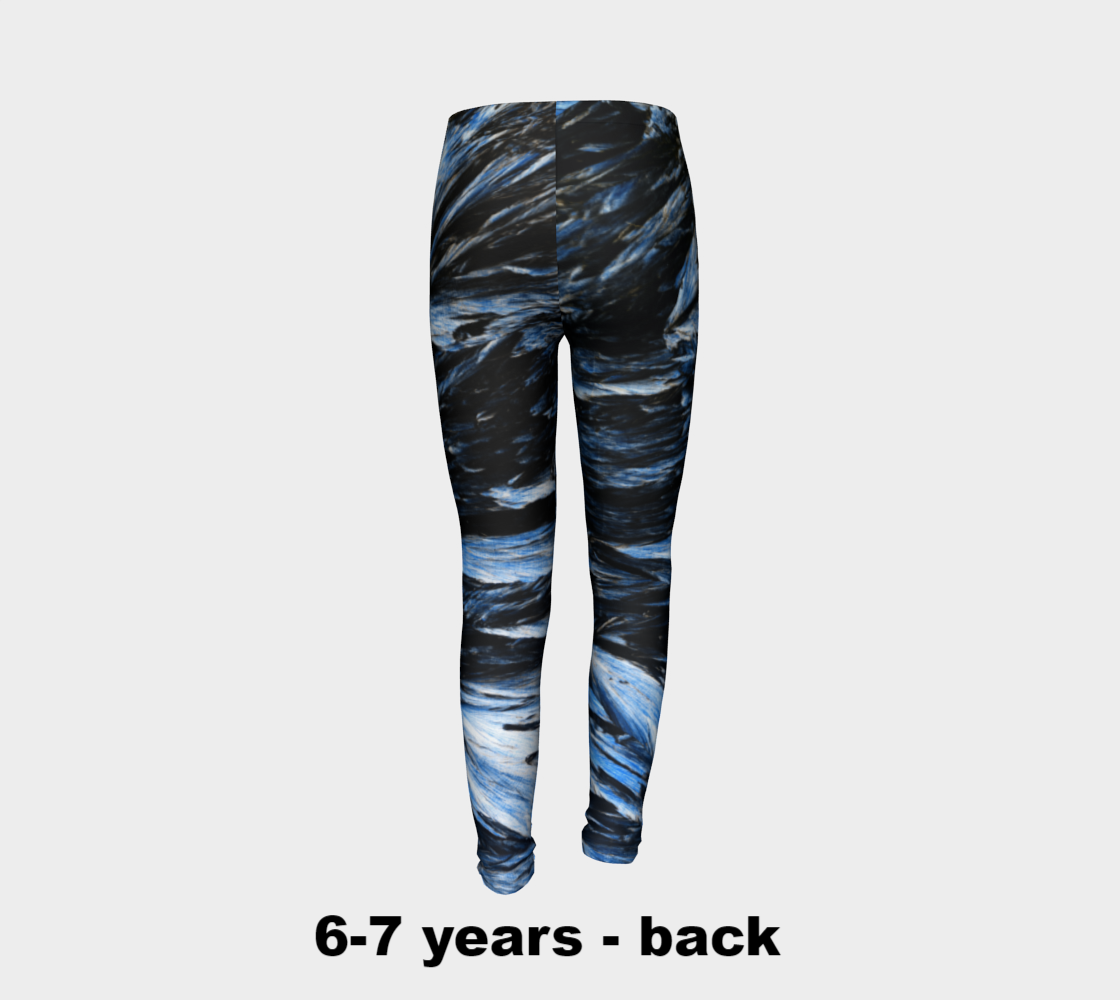 Seraphinite (Clinochlore) youth leggings