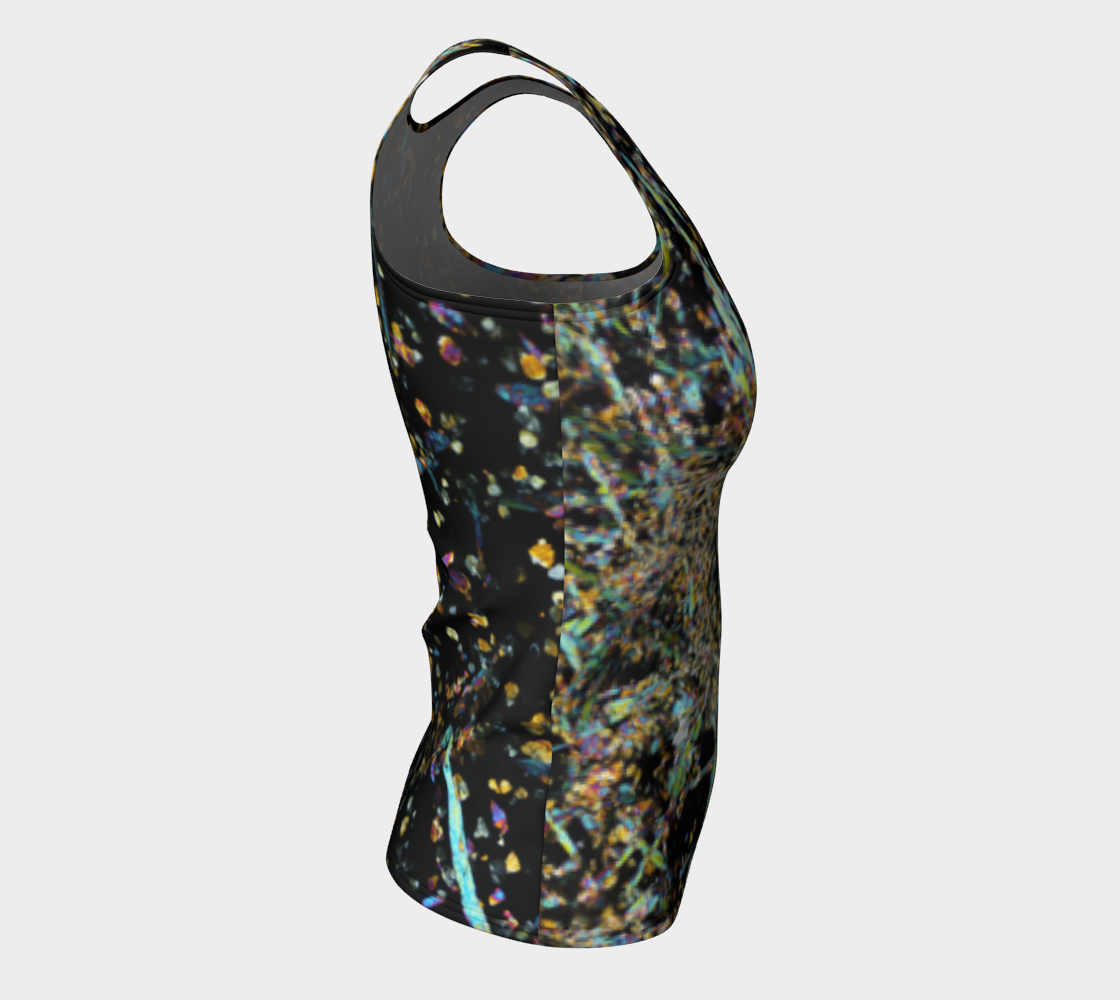 Tourmaline Breccia Pipe (Soledad project, Peru) fitted tank