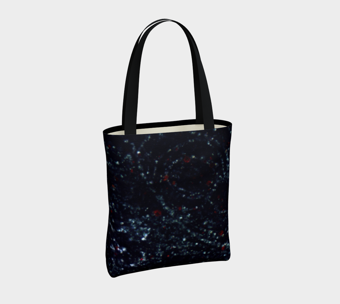 Bird's Eye Rhyolite 'Volcanic Universe' tote bag