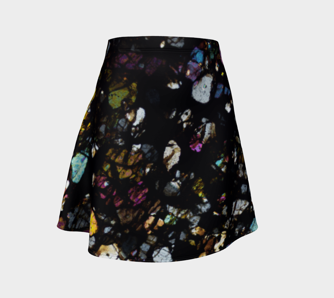 Campo del Cielo Iron Meteorite flare skirt